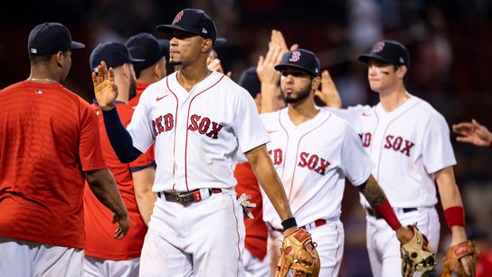 In a stretch of misery, Red Sox’ bats (and Nathan Eovaldi) give Boston a much-needed break taken at Fenway Park (Red Sox)